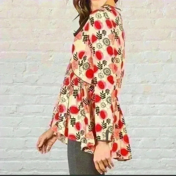 Women’s Matilda Jane Make Believe Mistletoe Magic tunic- Size Small - Picture 1 of 7